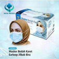 Gambar Masker hijab jilbab medis onemed headloop dari JayaMedishop Kota Administrasi Jakarta Timur 1 Tokopedia