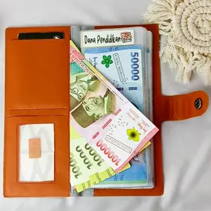 [PROMO] Kode 02 Dompet Wanita Multifungsi Budgeting Free Stiker Warna Budgeting Dompet Organizer Disiplin Keuangan Bulanan Kartu