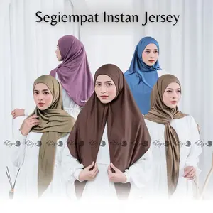 Kiya Hijab - SALE Trisha Segiempat Instan Jersey Hyget Oval Jilbab Segitiga Instant Kerudung Haiget Malay Hauwa Kenan Segi Empat Super Murah Muslim Wanita