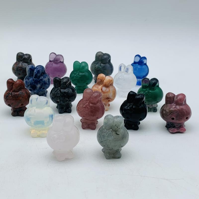 Different Materials Of Crystal Cartoon Characters Cinnadog, Melody, Kuromi and Pompom 1