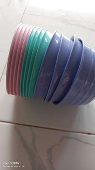 Product Review of (12 PCS) MANGKOK ESTETIK / MANGKOK PLASTIK MURAH / MANGKOK AESTHETIC / MANGKUK SET / UNGU / HIJAU / PINK from w**3 1