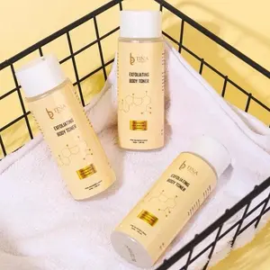 [TONER BADAN] TINA BEAUTY EXFOLIATING BODY TONER|| TONER BADAN PENCERAH DAN PENGANGKAT DAKI KOTORAN BADAN
