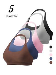Sostén deportivo multifuncional para mujer, top sin mangas para gimnasio, yoga y pilates, de secado rápido y absorción de sudor, para entrenamiento de alta intensidad, esencial para tenis y golf