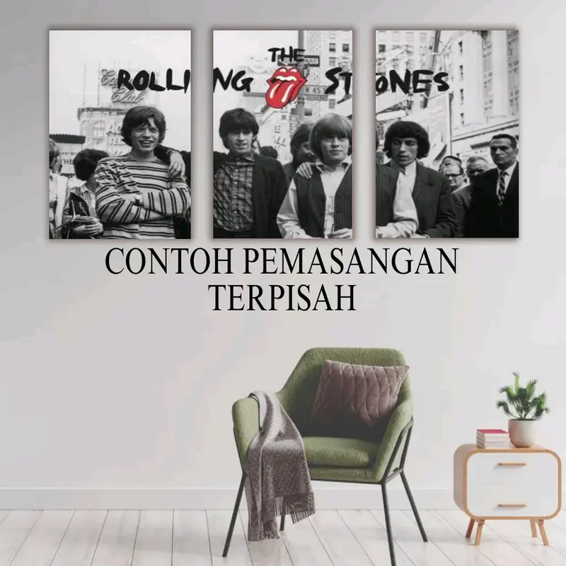 [Big Size A3] Poster Dinding Aesthetic Band Paper 0