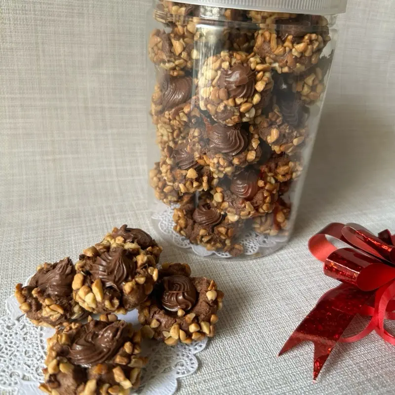 Nutella Nougat Cookies kemasan jar 800 ml 3