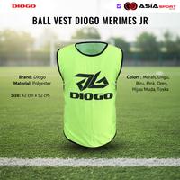 Gambar DIOGO Ball Vest Merimes Junior Lusinan | Rompi Bola Junior - Orange dari Asia Sport Indonesia Kota Administrasi Jakarta Pusat 2 Tokopedia