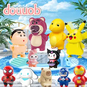 Hadiah Ramadhan Nailong Semprotan Capybara Cinnamoroll Kuromi Lotso Sanrio Dino uning Penyimpanan Kantong Plastik Mainan Semprot Dekompresi Terbaru 120ML Stress Relief Toys Man