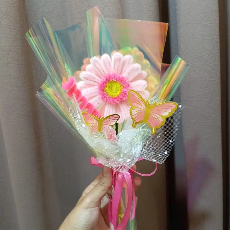 Buket Bunga Daisy Mix Kupu-Kupu/Buket 1 tangkai 0