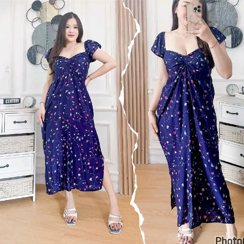 Dress Gisel Daster pita rayon bali 8