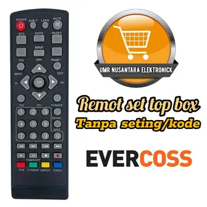 Remote SET TOP EVERCOSS ORIGINAL tanpa seting