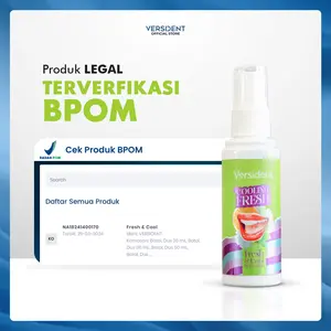 [PROMO LIVE] Mouth Spray Versident - Pengharum mulut spray, Semprotan mulut wangi 24 jam, parfum mulut, Membantu menyegarkan aroma nafas, pewangi mulut semprot