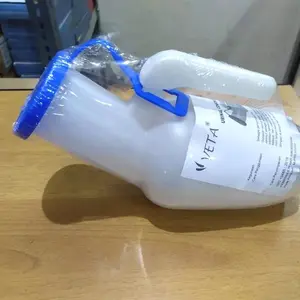 Pispot Urinal Plastik Tutup/Tempat Urianl Pria Plastik