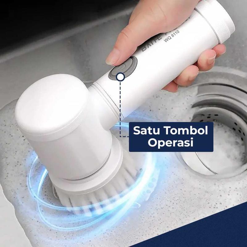 5 in 1 - Mata Sikat Pembersih Elektrik bisa Dicas 1