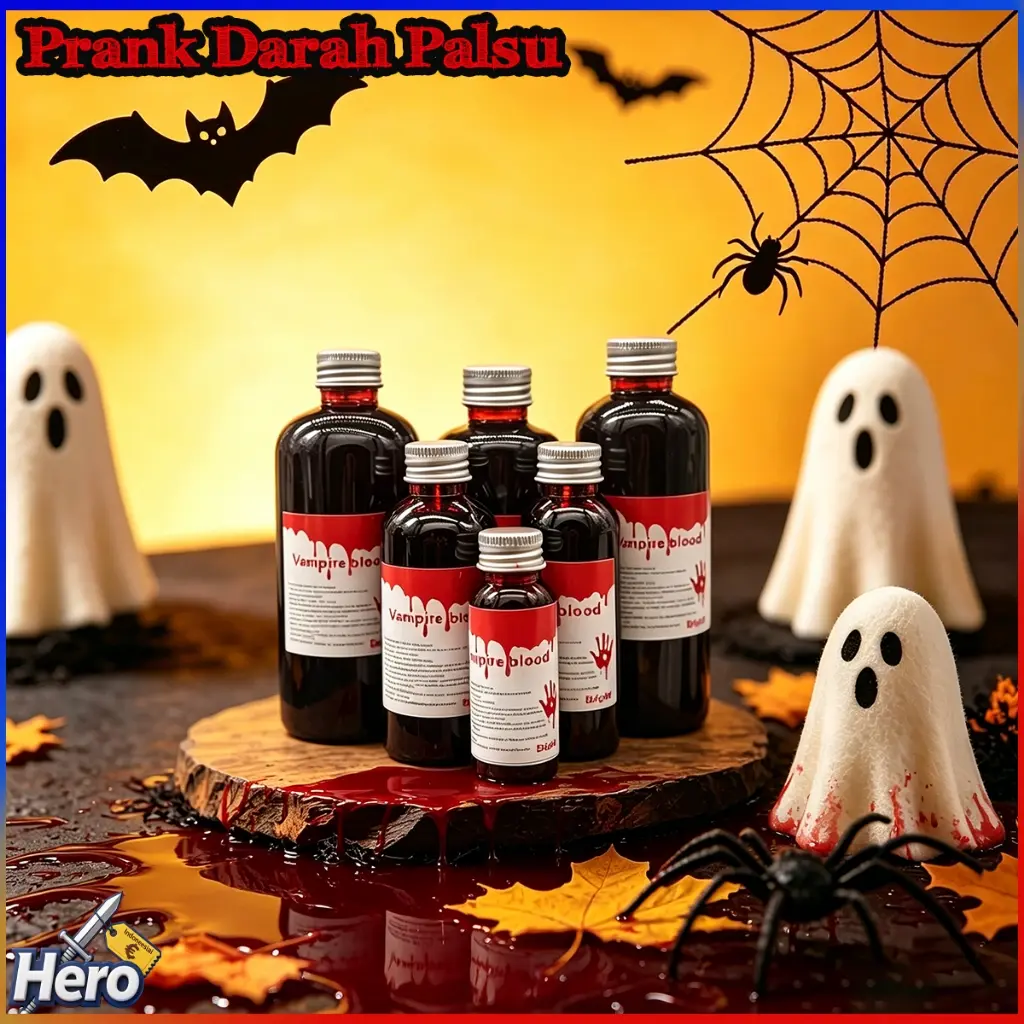 Fake Blood Darah Palsu 60ml 120ml Merah Darah
