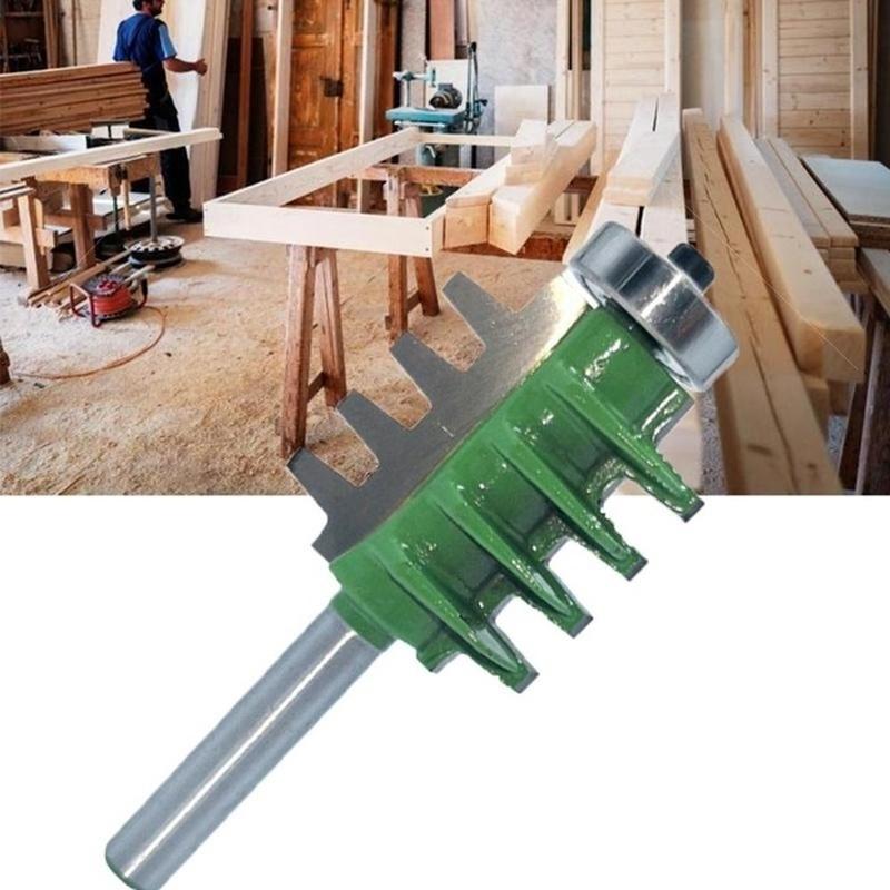 Product Introduction of 8mm Shank Router Bits Finger Joint Glue Cutter for Wood Tenon Woodwork Milling 15