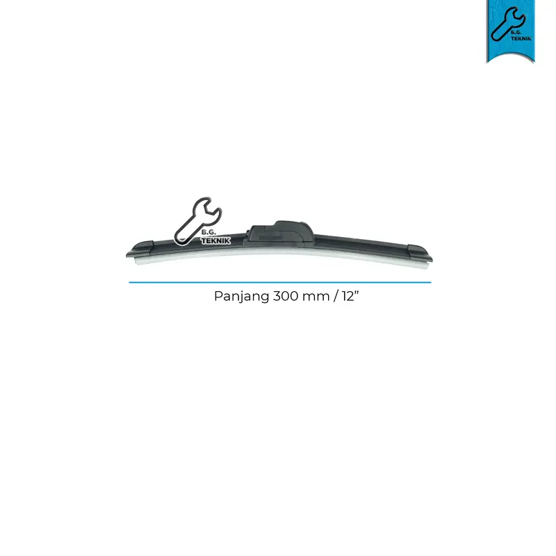 [Satuan] Wiper Blade Mobil Wiper Frameless Universal 12 Inch - 26 Inch 4