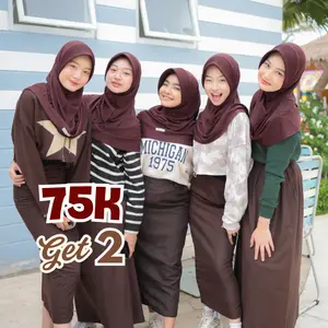 Tiebymin - Fay Bergo Spandek Sporty Ukuran L Jilbab Nyaman