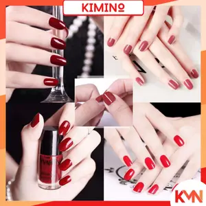 KMN Kutek Halal Bisa Untuk Sholat Bisa Kupas Cat Kuku Peel Off Halal Muslimah kuteks Gliter Pedicure Manicure Nail Polish 8ml Nail Art