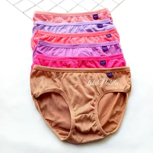 12pcs CD Celana Dalam Wanita Dewasa Polos Model terlaris Promo Murah Paket Usaha Reseller