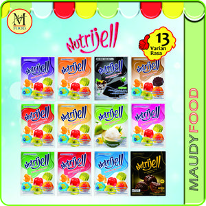 Nutrijell - Kemasan Ekonomis Serbuk Bahan Pudding 13 Varian Rasa