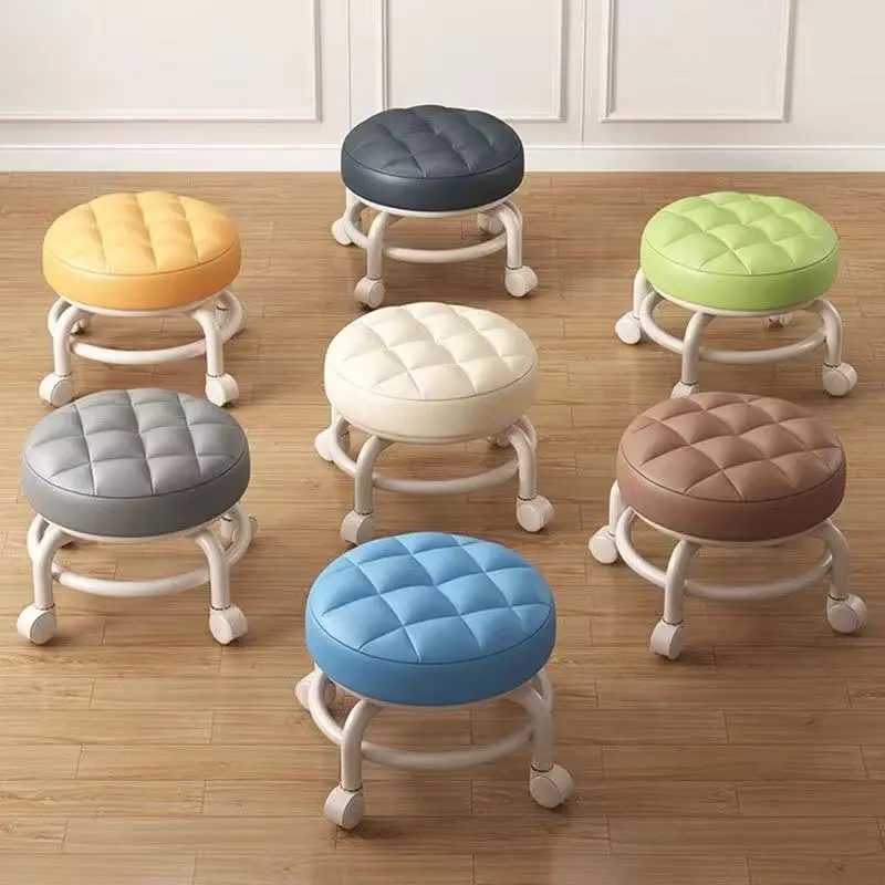 Kursi Roda Bulat Putar 360° Multifungsi/ Bangku Stool / Kursi katrol / kursi roda universal/kursi bundar anak-anak