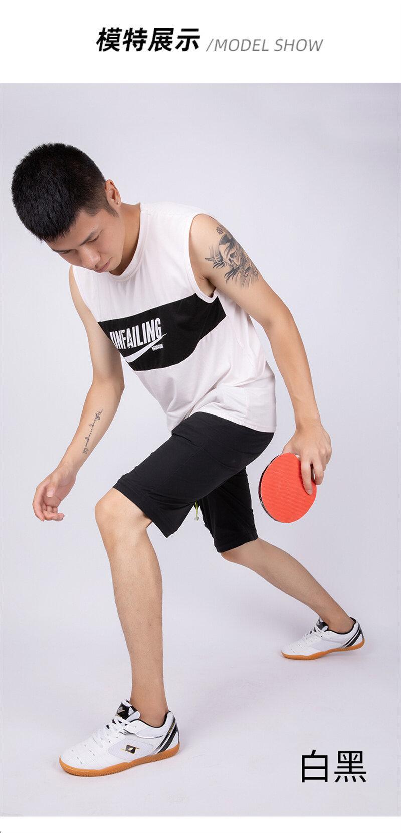 Product Introduction of Table Tennis Shoes for Men Breathable Mesh Badminton Shoes for Children Non-slip Couple Tennis Sport Shoes Unisex Volleyball Shoes Indoor Sneakers for Women Big Size 33-44 9