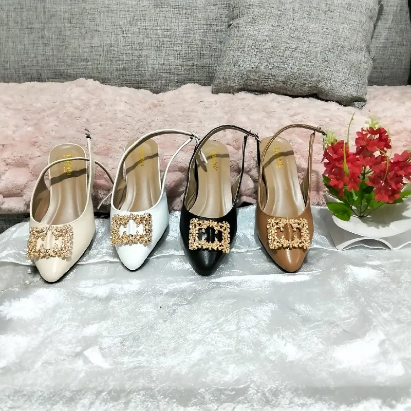 sepatu sandal wanita cocok hig hells 3cm ms 07 0