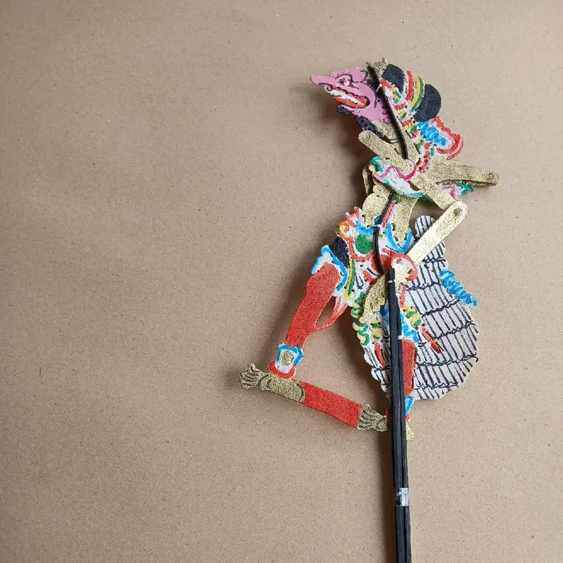 WAYANG KULIT ASLI UKURAN 30CM 3