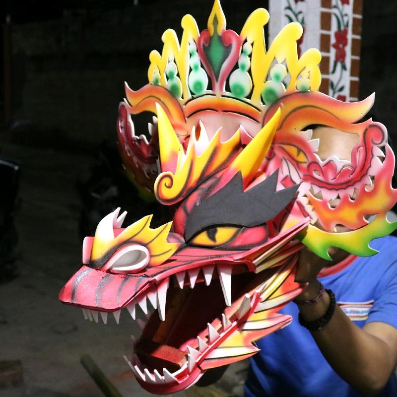 Barongan Devil Keren / Barong Devil Anak Mainan Toy 4