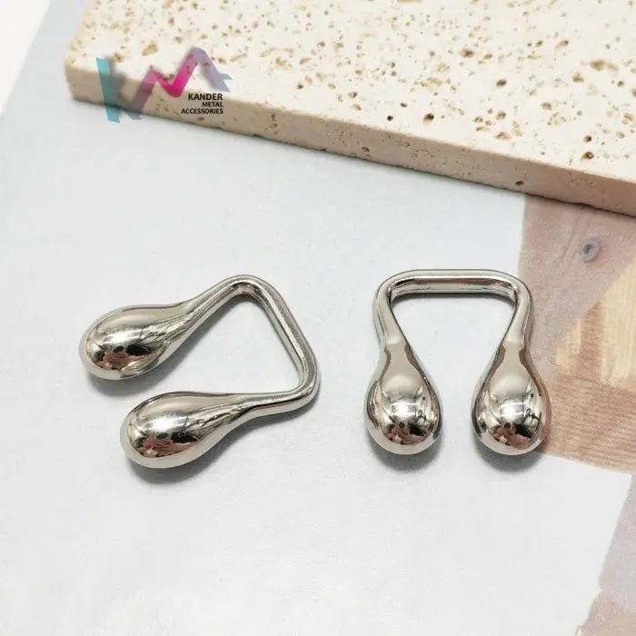 Kander Alloy U Ring Buckle Ring Bra Aksesoris Pakaian Wanita R5395 Terbaru
