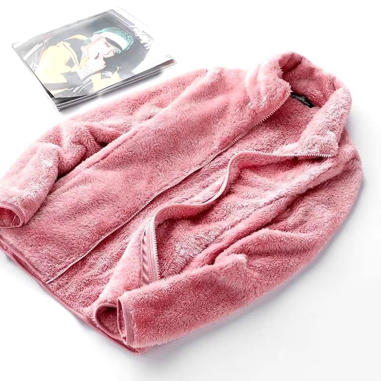 JAKET BULU/JAKET SERVA KECE PRIA/WANITA Nyaman Panjang Tebal Dewasa Sweater Keren Zipper Distro Cowok Bomber Jaket Musim Dingin Jaket kerah tinggi Rompi Safety Wearpack Handsock Kopiah Jilbab Syal Fleece Gunung Hoodie Crewneck Cewek Jumper Casual