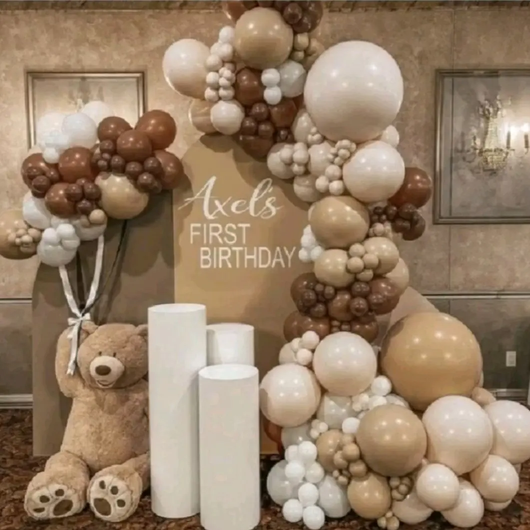 Balon Latex Retro 12 Inch 100 Pcs Tahan Lama dan Elastis Buah - Dekorasi Pesta dan Acara