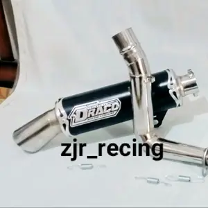 knlpot smplong DRACO fulset tinggal pake sjah mio Beat Vario Scoopy Genio Fazzio Aerox Nmex Sepin Fino