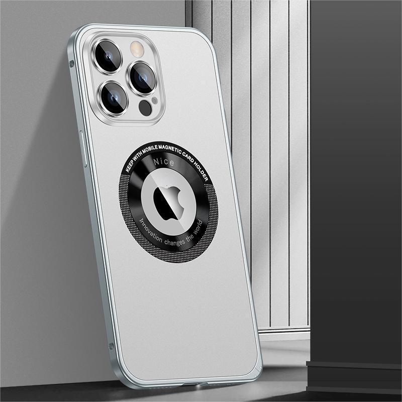  Ốp Điện Thoại Dành Cho iPhone 15 Và Apple 14 Pro Viền Kim Loại Mới Siêu Mỏng Chống Sốc Ốp Bảo Vệ Hỗ Trợ Sạc Không Dây Tương Thích Với iPhone 13 Pro Max Ốp Bảo Vệ Kim Loại Thích Hợp Cho Apple 12 ip15plus Phụ Kiện 