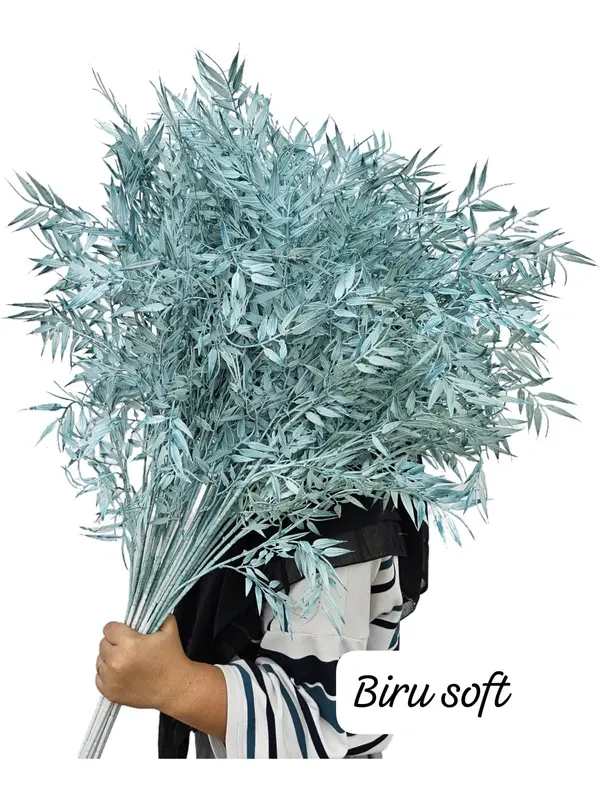Daun Plastik Milan Bambu Premium Artificial/ Daun Milan Import/ Daun Dekorasi Hiasan 5