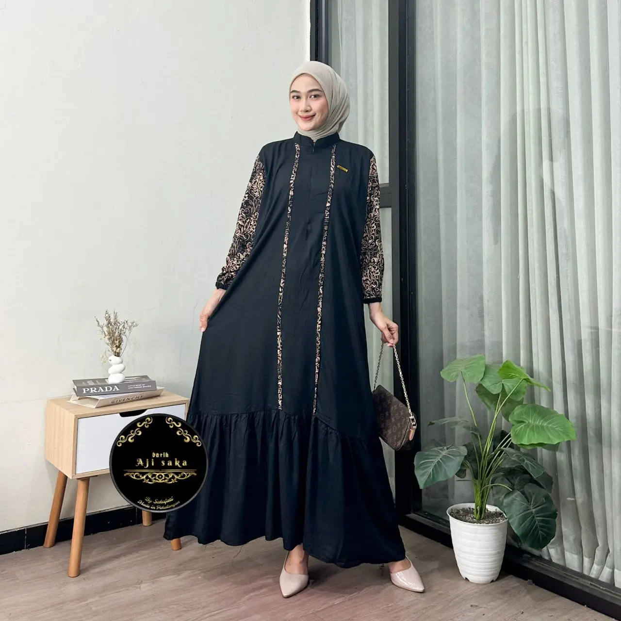 ALUNA MOTIF DAUN JUMBO