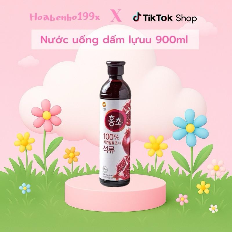 Nước lựu Hàn Quốc 900ml chai