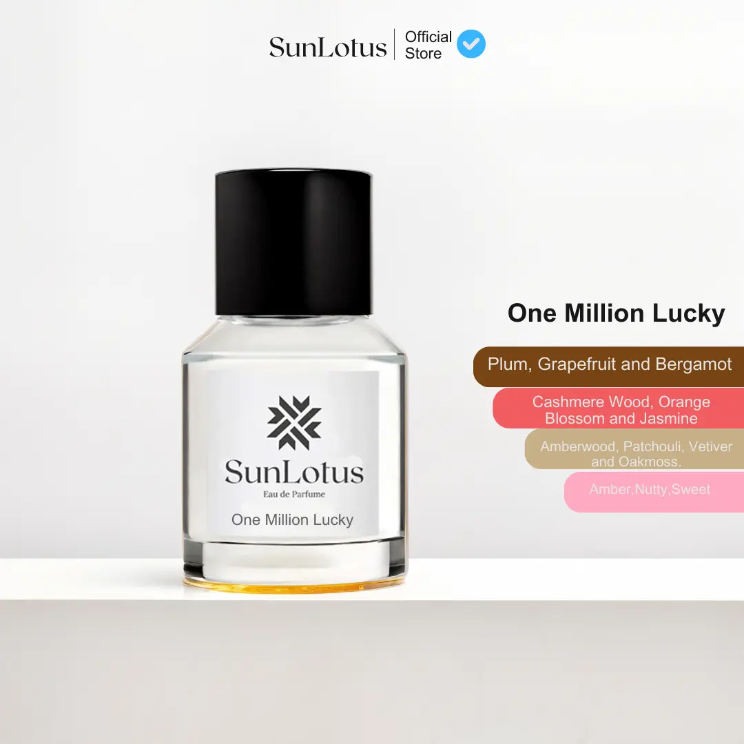 1 Million Lucky - Parfum Tahan Lama Mewah Elegant by Sun Lotus Parfum Perfume