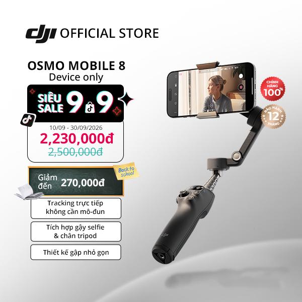 DJI Osmo Mobile 8 Gimbal điện thoại kết nối trực tiếp NFC Mô-Đun tích hợp đa…