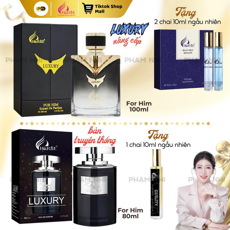 Nước Hoa CHARME PERFUME LUXURY 80ml - 100ml dành cho Nam [Kèm quà tặng] Xịt Thơm Cosmetic