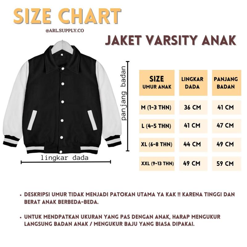 Product Introduction of Jaket Anak Perempuan KUROMI Varsity Model dengan Kancing Pengencang, Cocok untuk Musim Semua - 2-12 Tahun - Fashion, Pakaian 0