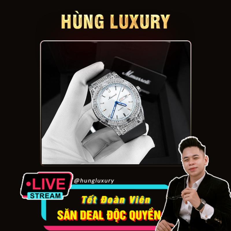[ ĐỘC QUYỀN HÙNG LUXURY ] N308 - Đồng Hồ Nam Mmaseti Chính Hãng Cao Cấp Sang Trọng Trẻ Trung Lãm Bảo Hành 12 Tháng