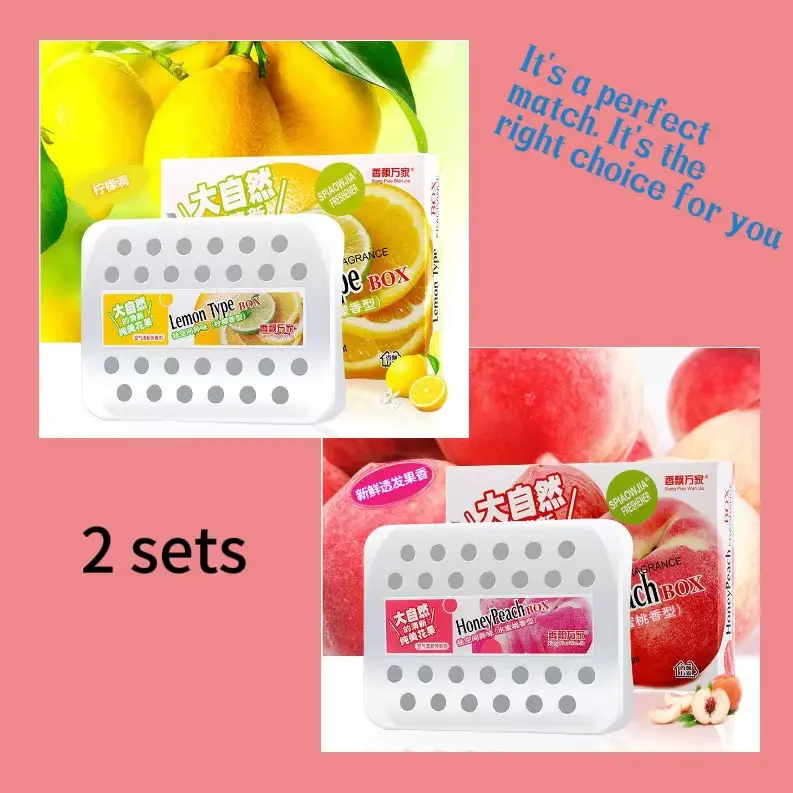 【Unique fragrance】Car Solid Perfume Fragrance/Air Freshener/Bedroom Aromatherapy/car fragrance/Toilet/OfficeSolid balm Aluminum Scented