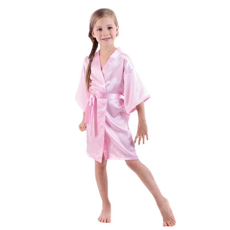 Product Introduction of Children's party robe Robe Bathrobe The perfect gift for a girl or flower girl 23