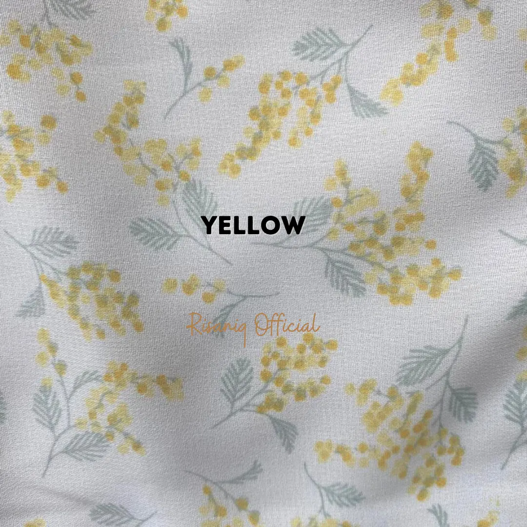 Yellow Nadine Motif