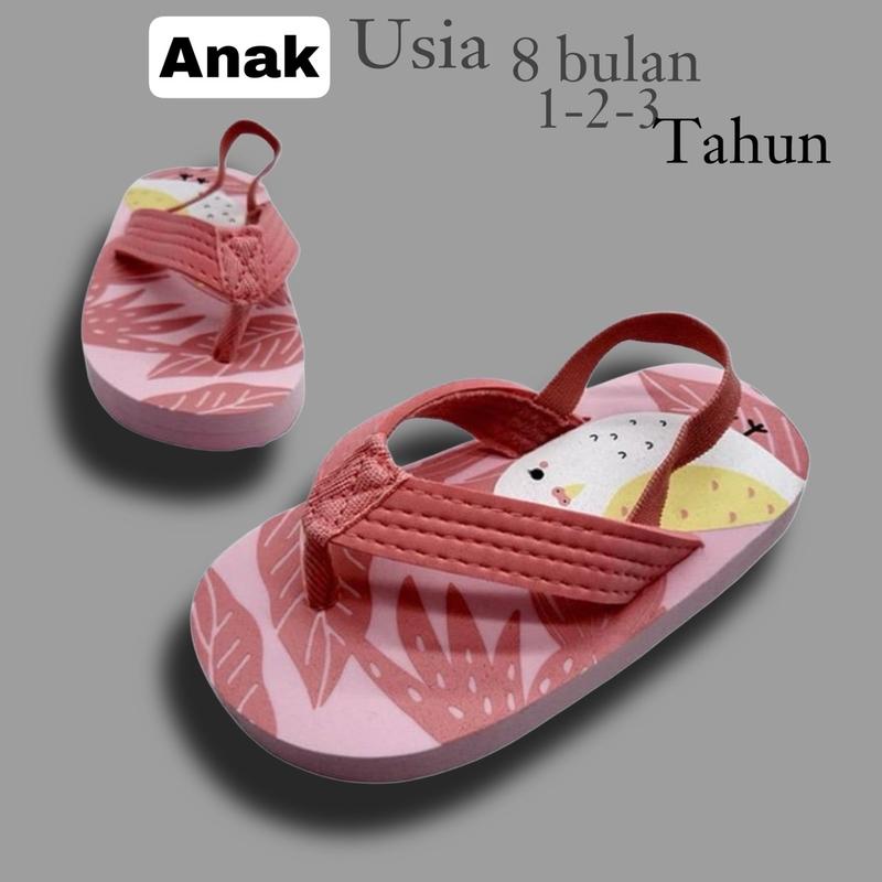 Product Introduction of Sandal Anak Perempuan Trendi Kekinian untuk Usia 1-2 Tahun - Kaki Bayi Cewek Hewan Anak-Anak 4