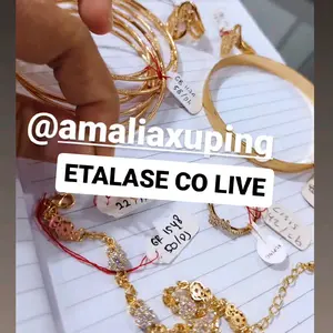 Aksesoris titanium dan xuping jewelry(co live)