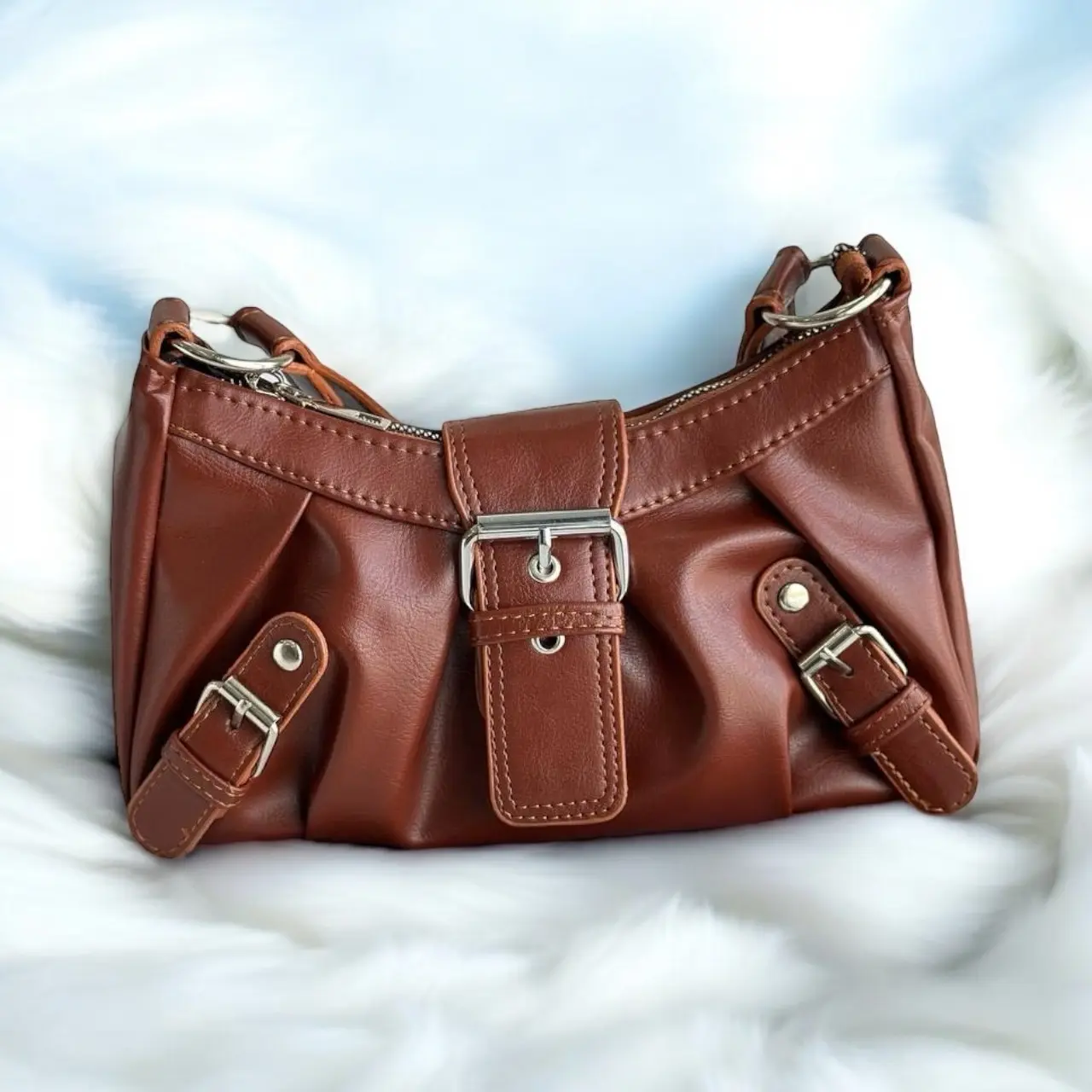 Tas Selempang Wanita RANZA BAG Kulit Premium 27x15cm