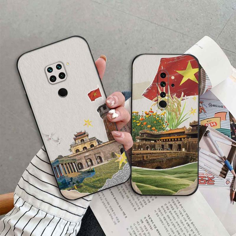 Ốp lưng dành cho Xiaomi Redmi Note 9 Pro / 9S / 9 / 8 Pro / 8T / 8 in hình tổ quốc, tự hào là người Việt Nam kỉ niệm 30/4 2/9 1