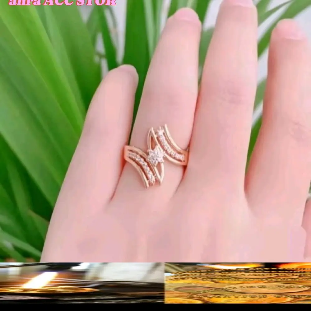 Cincin koin titaniumlapis enas anti karat 1991 Elegan
